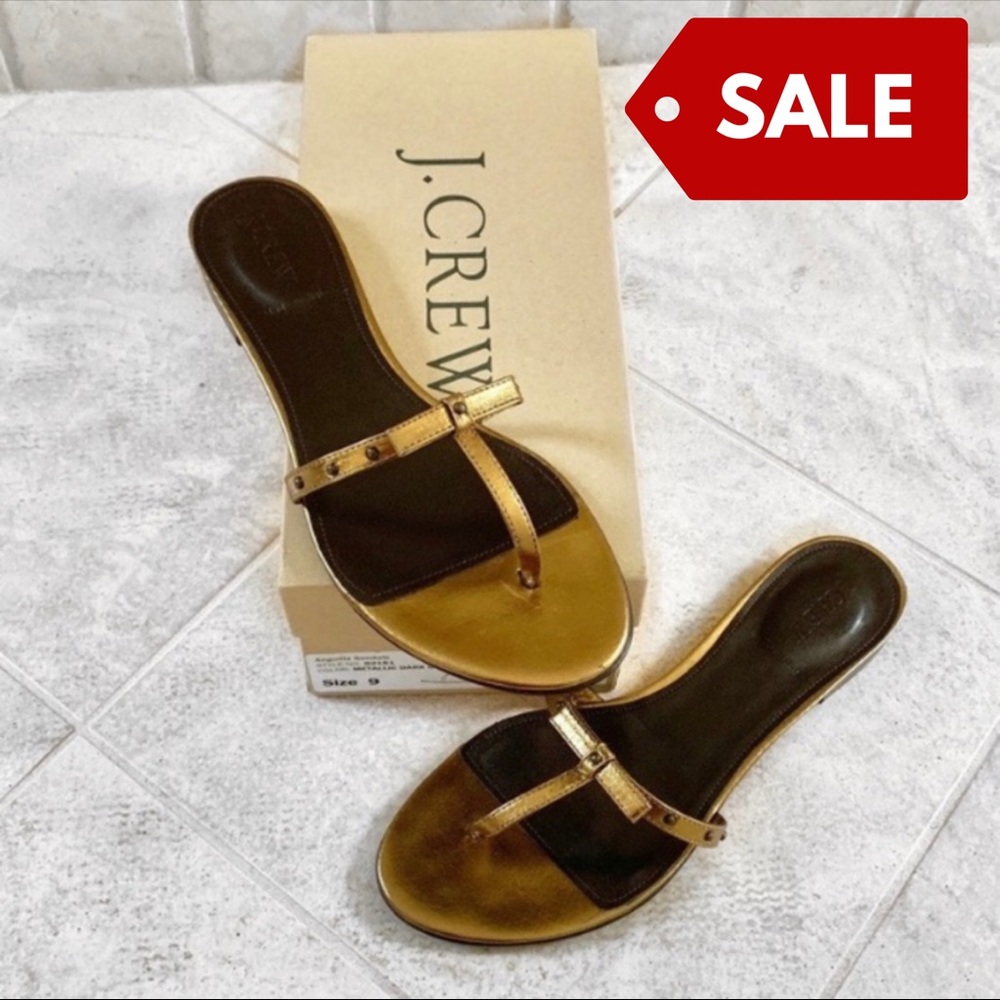 J. Crew Rockstud Sandals